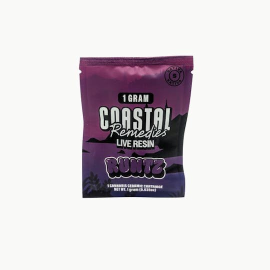Coastal Remedies - Runtz | 1g Live Resin Cartridge | Coastal Remedies - 1