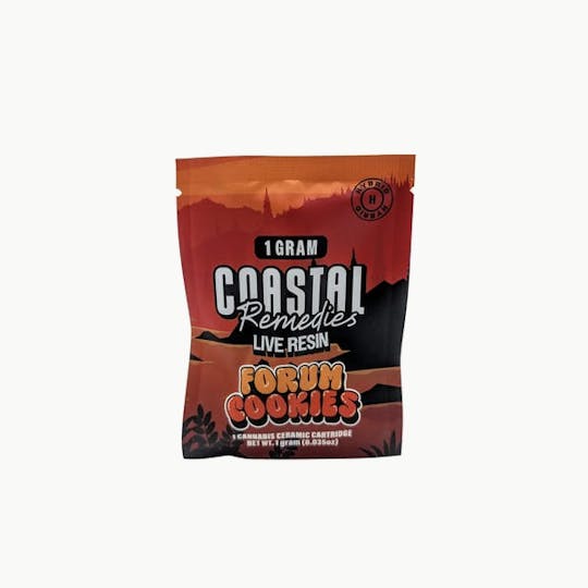 Coastal Remedies - Forum Cookies | 1g Live Resin Cartridge | Coastal Remedies - 1
