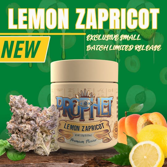 Prophet Brands - Lemon Zapricot 3.5G Indoor Organic Flower - 1
