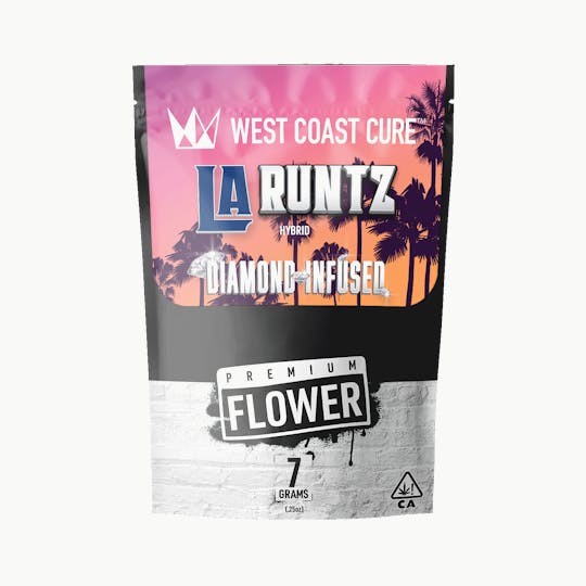 West Coast Cure - LA Runtz 7g Diamond Infused Premium Flower - 1