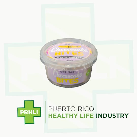 Puerto Rico Healthy Life - Cheesecakes Bites 100mg - Del Mago Crafts - 1
