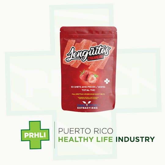 Puerto Rico Healthy Life - Lengüitas 60mg Strawberry - Multipack - 1