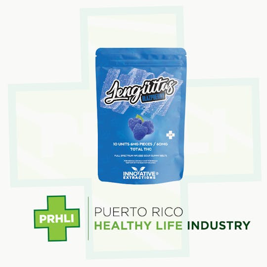Puerto Rico Healthy Life - Lengüitas 60mg Blazpberry - Multipack - 1
