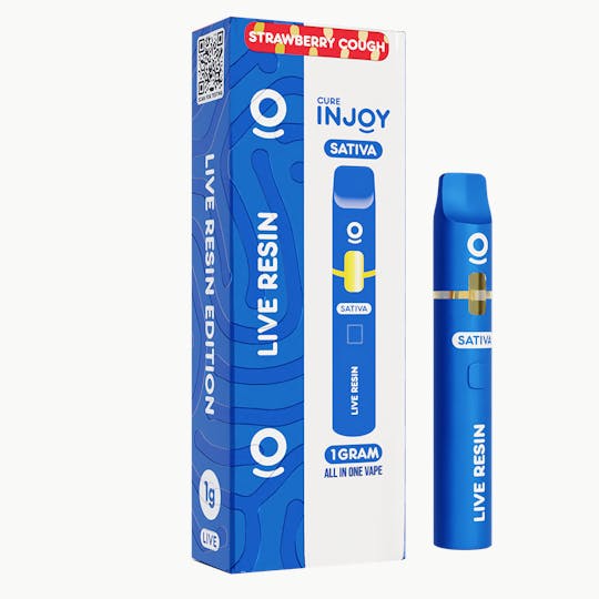 Cure Injoy - Strawberry Cough - Live Resin - 1g (SATIVA) - 1