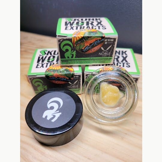 Noble Labs - Noble Labs - Skunk Worx Live Resin 1g | Apricot Scones - 1
