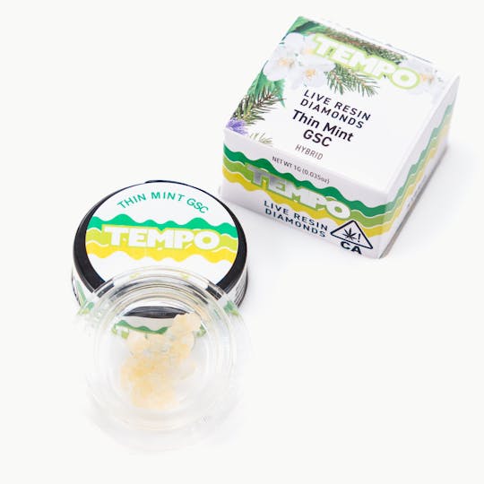 Tempo - Thin Mint GSC Live Resin Diamonds (Hybrid) - 1