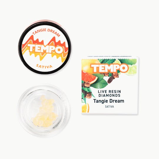 Tempo - Tangie Dream Live Resin Diamonds (Sativa) - 1
