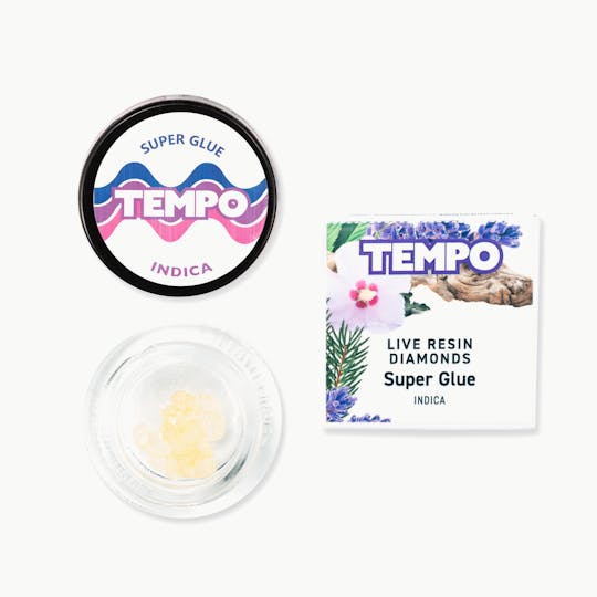 Tempo - Super Glue Live Resin Diamonds (Indica) - 1