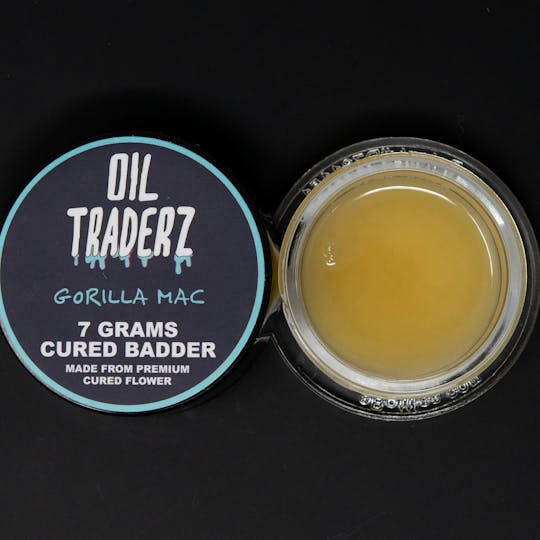 Oil Traderz - 3.5g Gorilla Mac Cured Badder - Oil Traderz (Hybrid) - 1