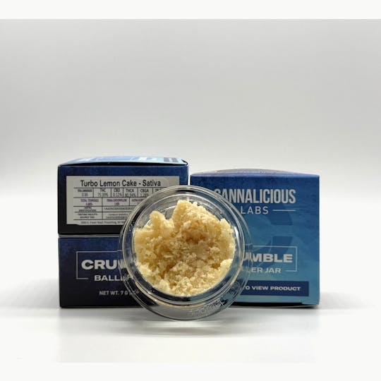 Cannalicious Labs - Turbo Lemon Cake Crumble - Sativa - 1
