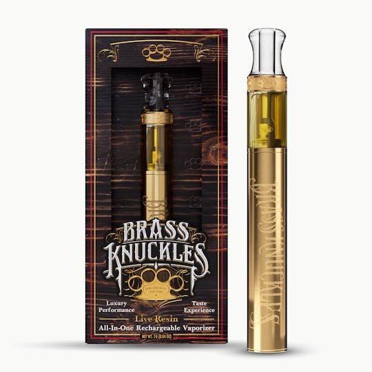 Brass Knuckles - Brass Knuckles Lemon Meringue Live Resin All-In-One Rechargeable - 1