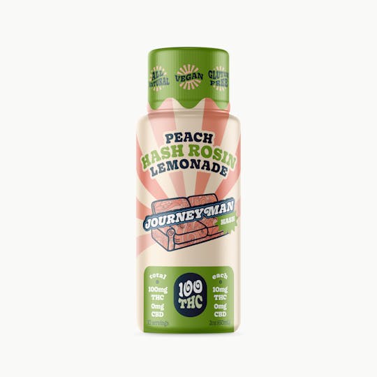 Journeyman - Peach Hash Rosin Lemonade (100mg THC) - 1