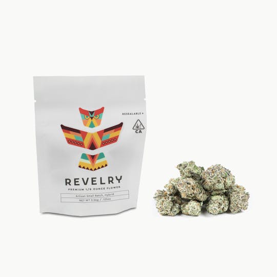 Revelry Herb Co - Cake Fight - Hybrid - Eighth (3.5g) - 1