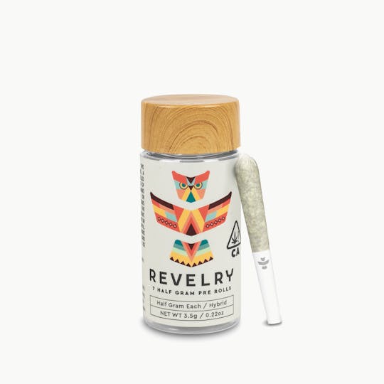 Revelry Herb Co - Cake Fight - Hybrid - Pre Roll 7pk (3.5g) - 1