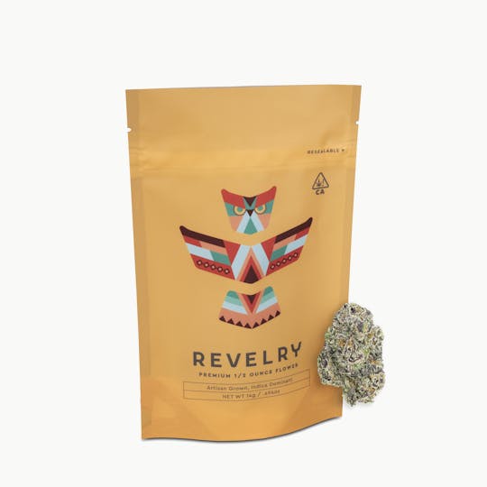 Revelry Herb Co - Sequoia Kush - Indica - Half Ounce (14g) - 1