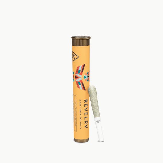 Revelry Herb Co - Sequoia Kush - Indica - Pre Roll 2pk (1g) - 1