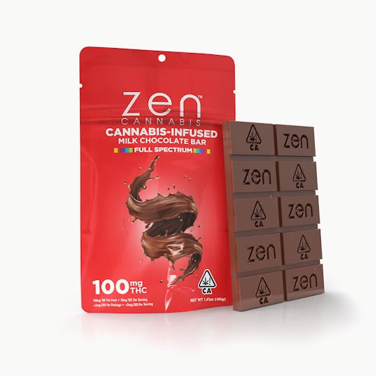 Zen - Milk Chocolate Bar - 1
