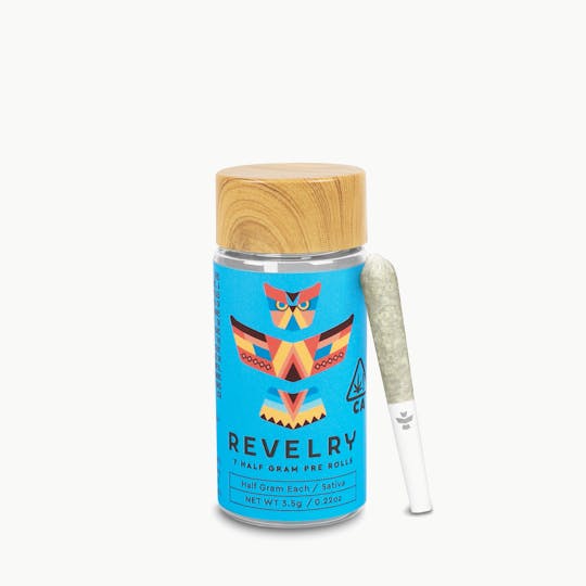 Revelry Herb Co - Mango Madness - Sativa - Pre Roll 7pk (3.5g) - 1