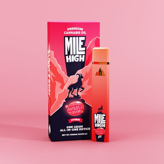 Mile High 420 - Strawberry Bubblegum - 1