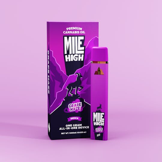 Mile High 420 - Grape Haze - 1