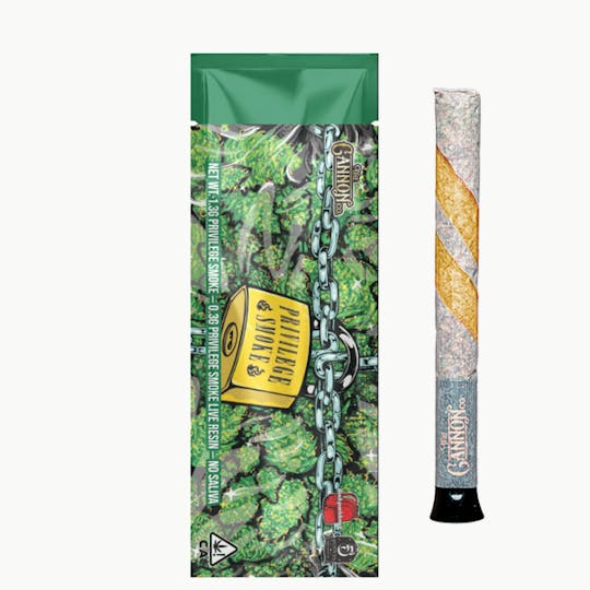 Backpackboyz - Privilege Smoke - 1.6G Cannon Co. Infused Preroll - 1
