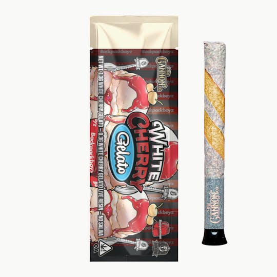 Backpackboyz - White Cherry Gelato - 1.6G Cannon Co. Infused Preroll - 1