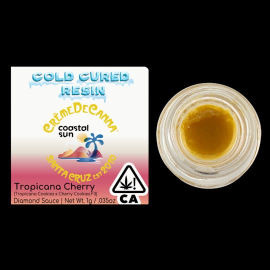 Crème De Canna - Creme De Canna -Coastal Sun Diamond Sauce Tropicana Cherry 1g (S) - 1