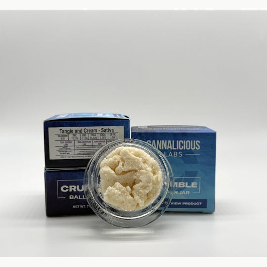 Cannalicious Labs - Tangie and Cream Crumble - Sativa - 1
