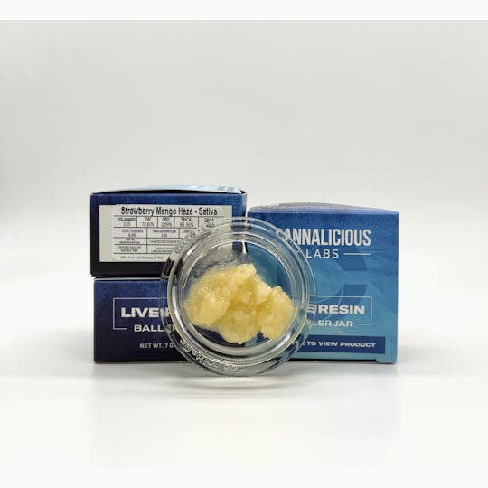 Cannalicious Labs - Strawberry Mango Haze Live Resin - Sativa - 1