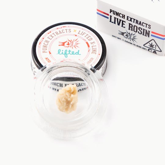 Punch Edibles & Extracts - Atomic Pineapples Tier 4 Live Rosin Cold Cure Badder (1g) - 1