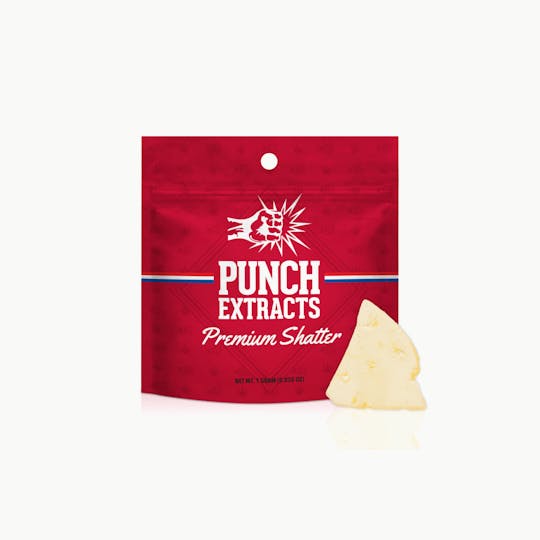 Punch Edibles & Extracts - Runtz Mafia BHO Shatter (1g) - 1