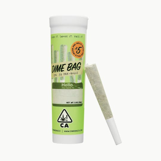 Dime Bag - Dime Bag | Apple Rings Sativa 5pk (2.5g) - 1