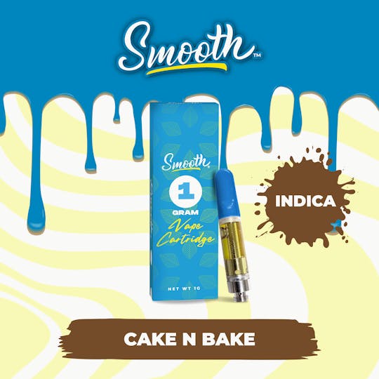 Smooth OKC - Cake N' Bake - 1g Vape Cartridge - 1