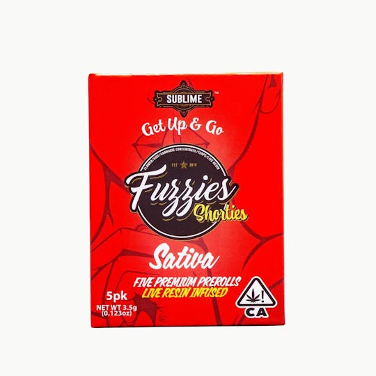 Fuzzies - Fuzzies Live Resin 5pk (3.5g) Sour Diesel Sativa - 1