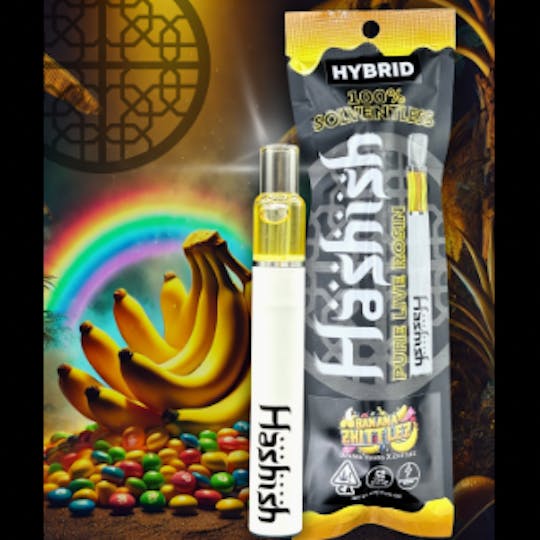 Hashish - Banana Zkittlez .5g Disposable - 1