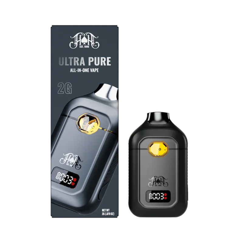 Heavy Hitters Blackberry Kush I - Ultra Extract High Potency Oil - 2G All-In-One Vape