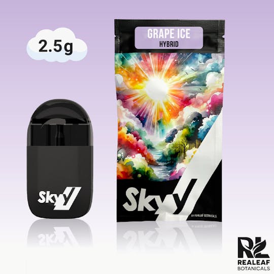 Realeaf Botanicals - Grape Ice Disposable Pen 2.5g - 1