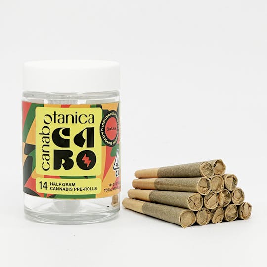 Canabotanica - Blue Dream x Key Lime Pie - 14pk - Infused - Sungrown Pre-Roll - 7g - 1