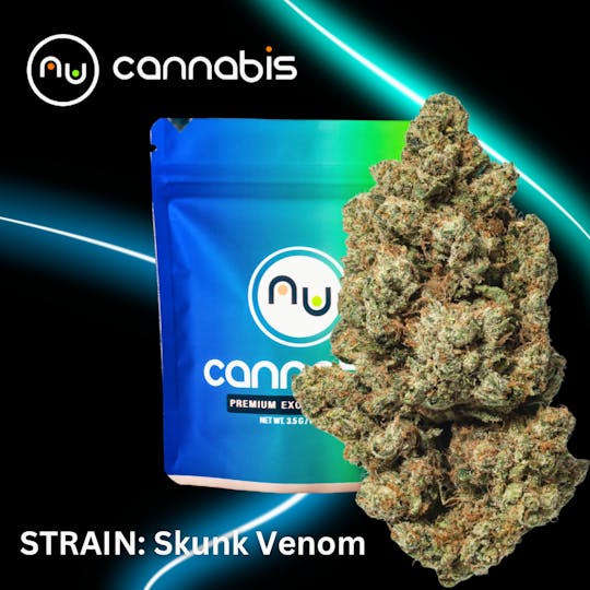Nu Cannabis Brand - NuCannabis - Skunk Venom 28g - PREMIUM INDOOR FLOWERS - 1