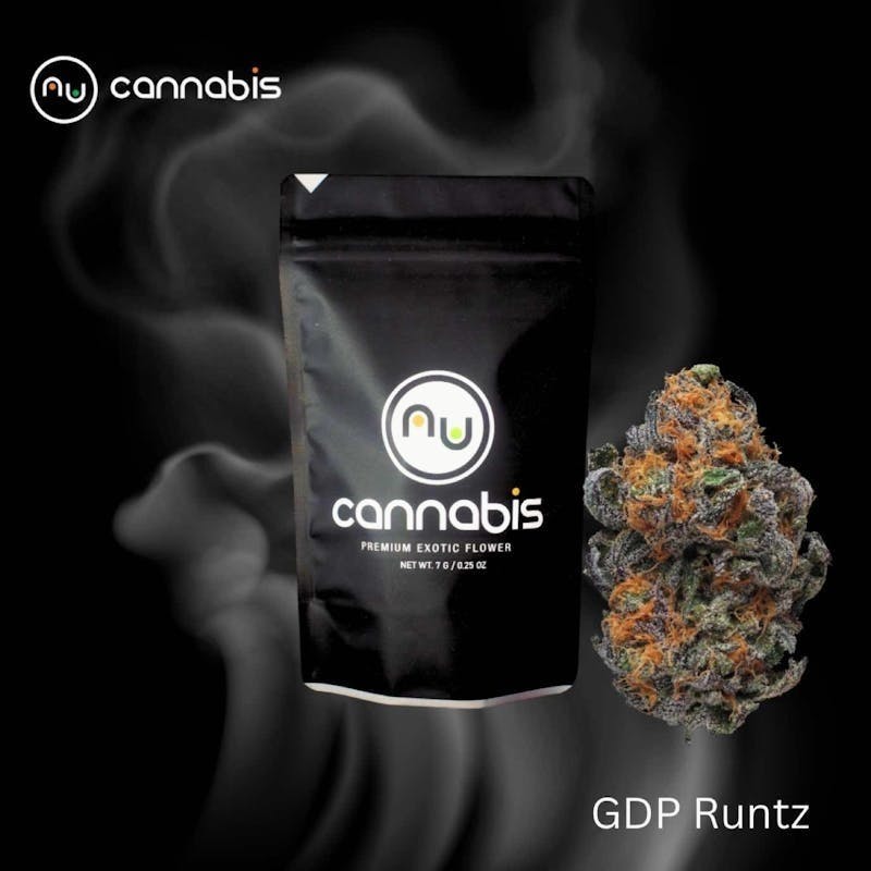 Nu Cannabis Brand - NuCannabis - GDP Runtz 28g - PREMIUM INDOOR FLOWERS - 1