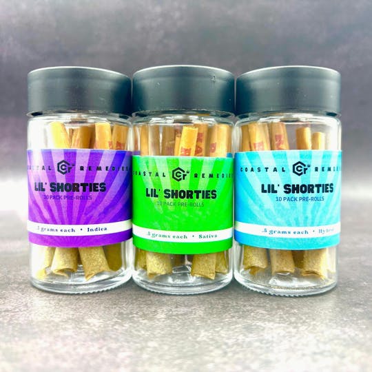 Coastal Remedies - Cap Junky | 10 Pack Lil Shorties .5g Preroll | Coastal Remedies - 1