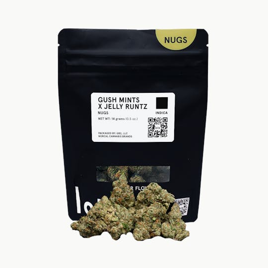 lolo - Gush Mints x Jelly Runtz | Indoor Nugs | 14g - 1