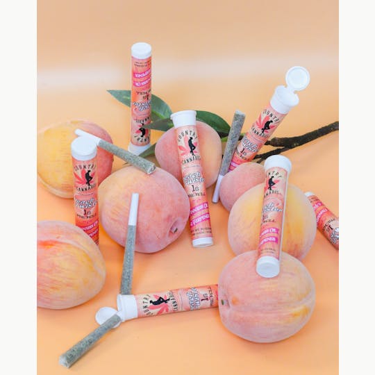 Country Cannabis - Peach Twister | Infused Pre-Roll Joint | 1G - 1