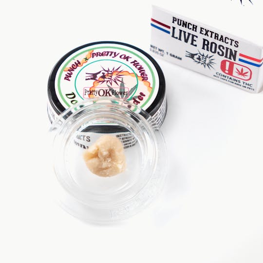 Punch Edibles & Extracts - Dosi Pie Silver Tier Live Rosin Cold Cure Badder (1g) - 1