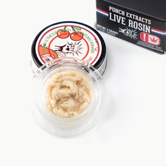 Punch Edibles & Extracts - Amaretto Apes Gold Tier Live Rosin Cold Cure Badder (4g) - 1