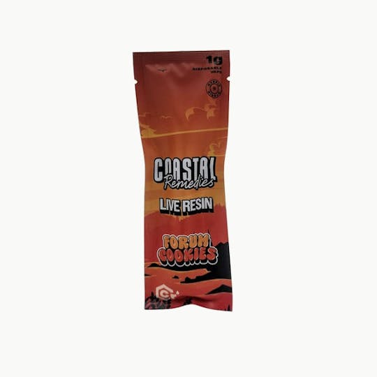 Coastal Remedies - Forum Cookies | 1g Live Resin Disposable Cartridge | Coastal Remedies - 1