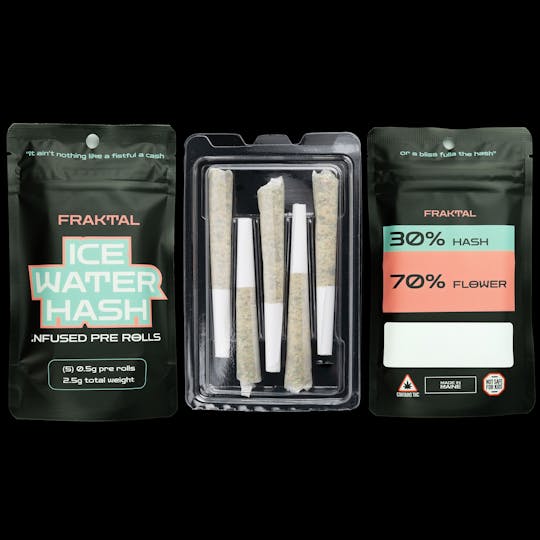 FRAKTAL - FRAKTAL - Hash Infused Pre Roll 5 Pack - 1