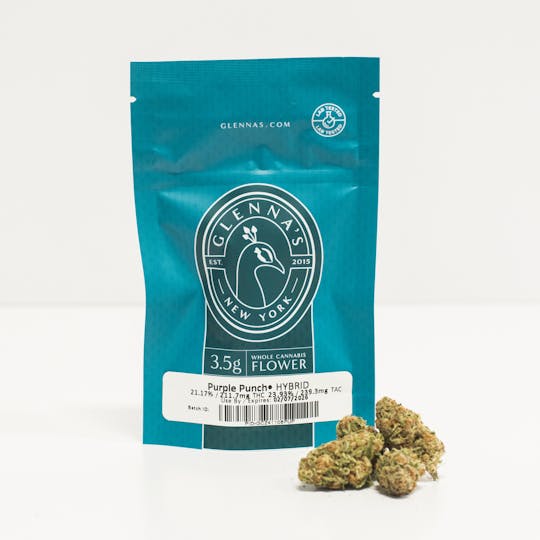 Glenna's - Purple Punch 3.5g Flower - 1