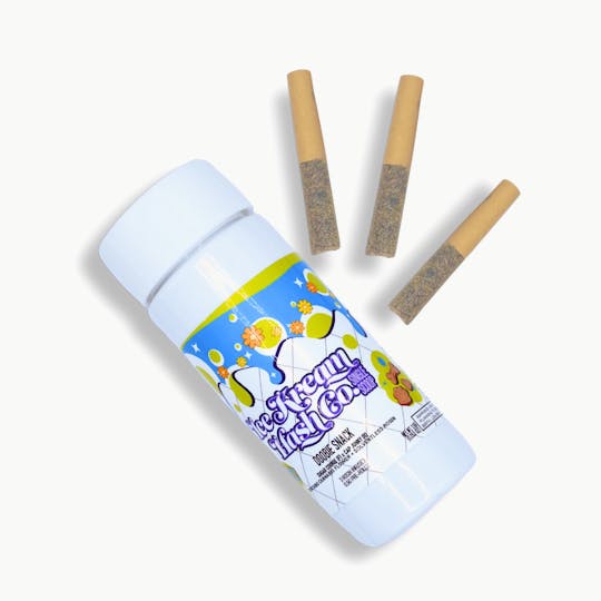 Ice Kream Hash Co. - IKHCO | Doobie Snack | Rosin Infused PRJ | Single Scoops 3pk | 1.5g - 1