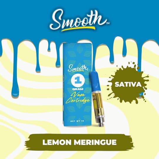 Smooth OKC - Lemon Meringue - 1g Vape Cartridge - 1